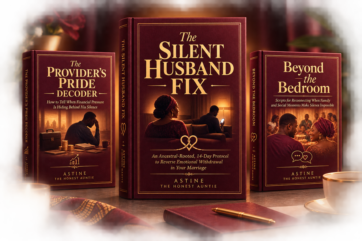 The Silent Husband Fix with bonus guides: The Provider's Pride Decoder and Beyond the Bedroom