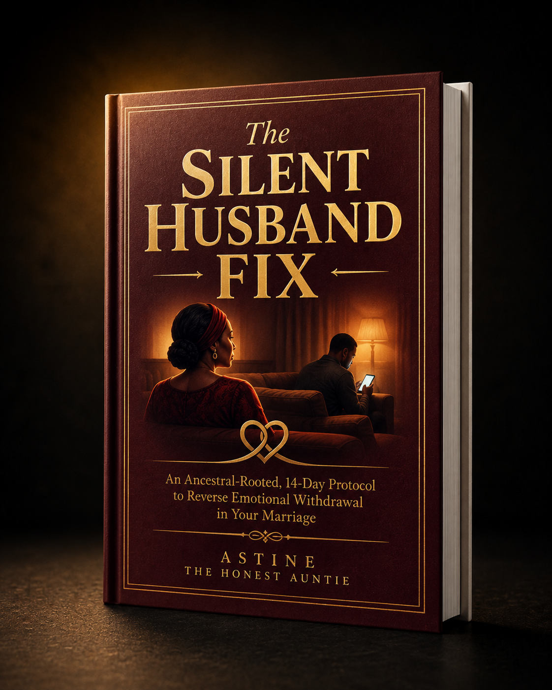 The Silent Husband Fix book cover by Astine, The Honest Auntie